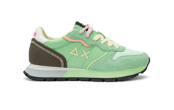 SNEAKER ALLY COLOR EXPLOSION IN MESH E SUEDE VERDE MENTA